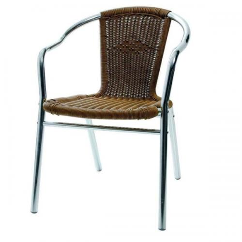 img-Cadeira de alumínio para exterior