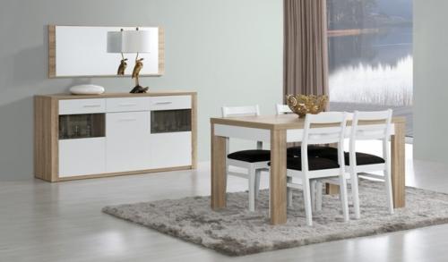 img-SALA JANTAR PARIS CARVALHO NATURA/BRANCO