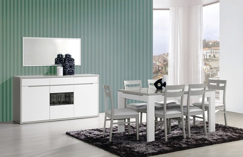 img-SALA JANTAR VIENA CINZA/BRANCO