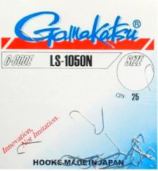 Hameçons Gamakatsu LS 1050N - Taille #16 - Lot De 25 Pièces - Hameçon Droit à Tige Longue
