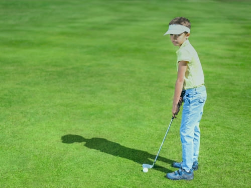 destaque Campo de Mini Golfe Rústico em Viseu