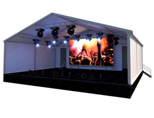destaque Palcos cobertos para eventos
