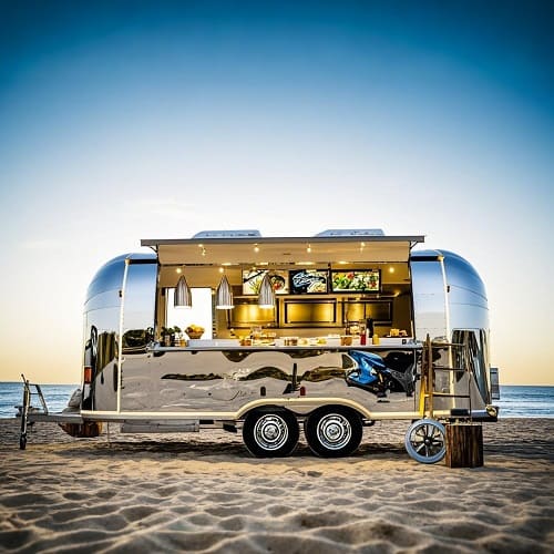 destaque Food Trailer Air Stream ST Model 